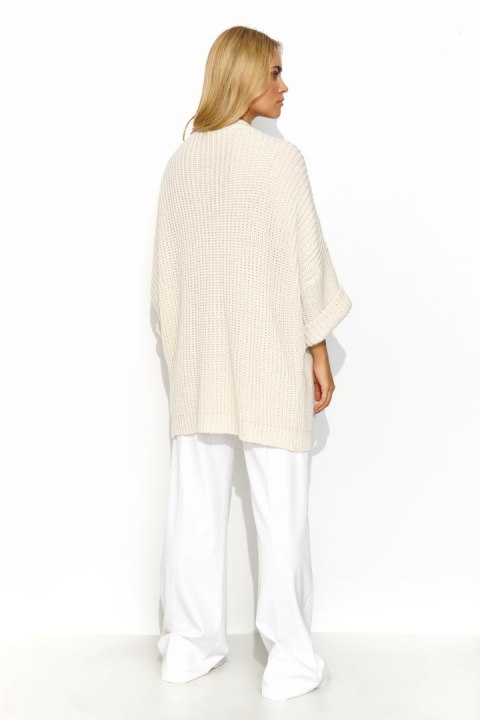 Sweter Kardigan Model S145 Light Beige - Makadamia Makadamia Sweter Kardigan Model S145 Light Beige - Makadamia Makadamia