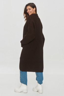 Sweter Kardigan Model S153 Czekolada - Makadamia Makadamia