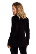 Żakiet Model MOE643 Black - Moe Moe Żakiet Model MOE643 Black - Moe Moe