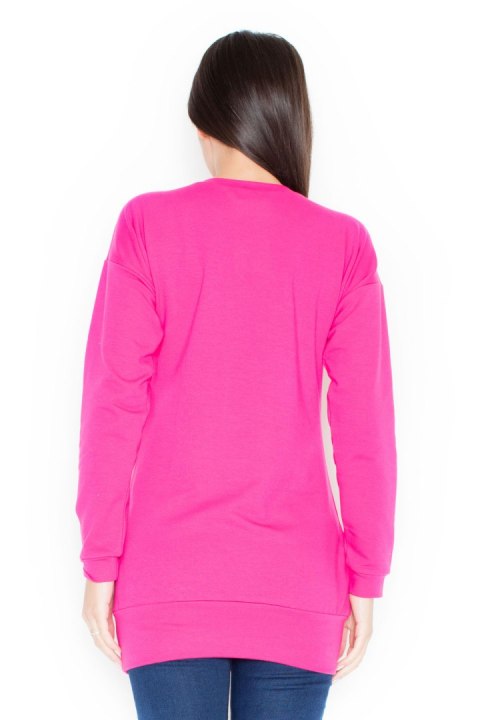 Bluza Damska Model K289 Pink - Katrus Katrus Bluza Damska Model K289 Pink - Katrus Katrus