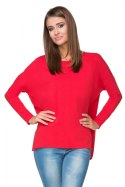 Bluza Damska Model T189/5 Red - Tessita Tessita Bluza Damska Model T189/5 Red - Tessita Tessita