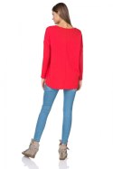 Bluza Damska Model T189/5 Red - Tessita Tessita Bluza Damska Model T189/5 Red - Tessita Tessita