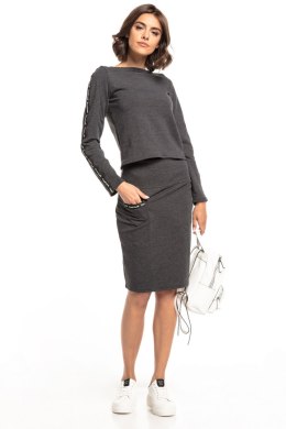 Bluza Damska Model T328/3 Dark Grey - Tessita Tessita