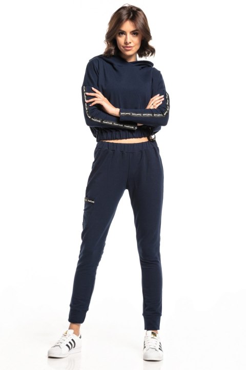 Bluza Damska Model T331/4 Navy - Tessita Tessita Bluza Damska Model T331/4 Navy - Tessita Tessita