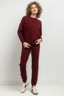 Bluza Damska Model T381/9 Bordo - Tessita Tessita Bluza Damska Model T381/9 Bordo - Tessita Tessita