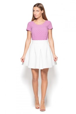 Bluzka Model K411 Wzór 37 Pink - Katrus Katrus