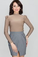 Bluzka Model K438 Beige - Katrus Hurtownia odzieży on-line, moda damska, bielizna i obuwie dla kobiet - Matterhorn.pl Katrus Bluzka Model K438 Beige - Katrus Hurtownia odzieży on-line, moda damska, bielizna i obuwie dla kobiet - Matterhorn.pl Katrus