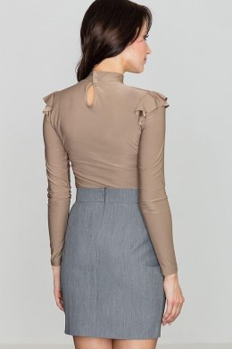 Bluzka Model K438 Beige - Katrus Hurtownia odzieży on-line, moda damska, bielizna i obuwie dla kobiet - Matterhorn.pl Katrus