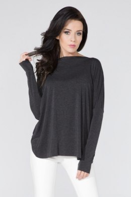 Bluzka Model T139 Dark Grey - Tessita Tessita