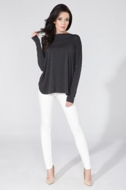 Bluzka Model T139 Dark Grey - Tessita Tessita