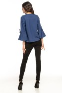 Bluzka Model T274/4 Navy - Tessita Tessita Bluzka Model T274/4 Navy - Tessita Tessita