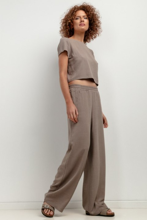 Bluzka Model T401 Mocca - Tessita Tessita Bluzka Model T401 Mocca - Tessita Tessita