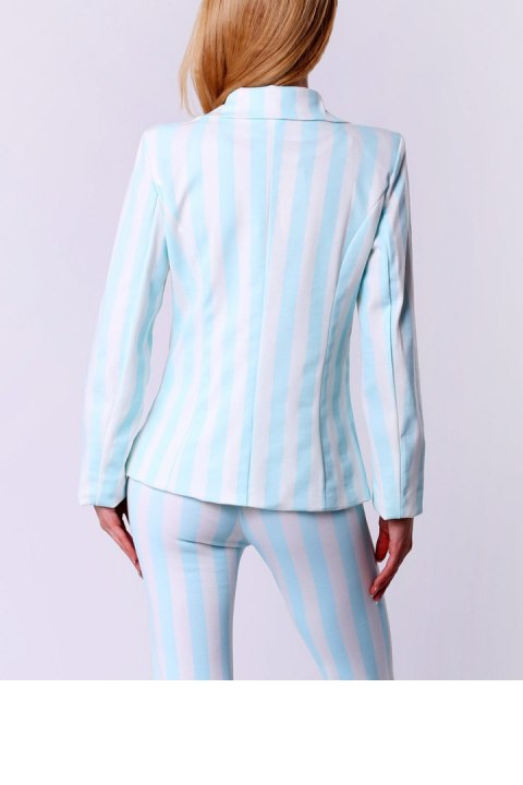 Marynarka Damska Model 2972 Sky Blue - YourNewStyle YourNewStyle Marynarka Damska Model 2972 Sky Blue - YourNewStyle YourNewStyle