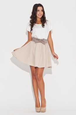 Spódnica Model K056 Beige - Katrus Katrus