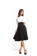 Spódnica Model T348/3 Black - Tessita Tessita Spódnica Model T348/3 Black - Tessita Tessita
