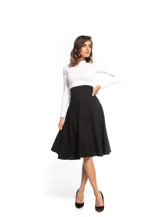 Spódnica Model T348/3 Black - Tessita Tessita Spódnica Model T348/3 Black - Tessita Tessita