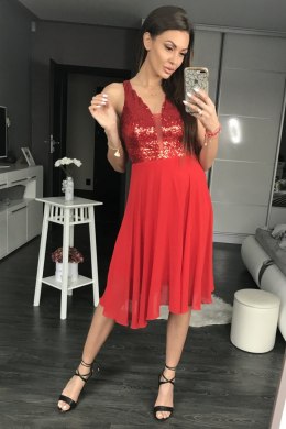 Sukienka Model 17805 Red - YourNewStyle YourNewStyle