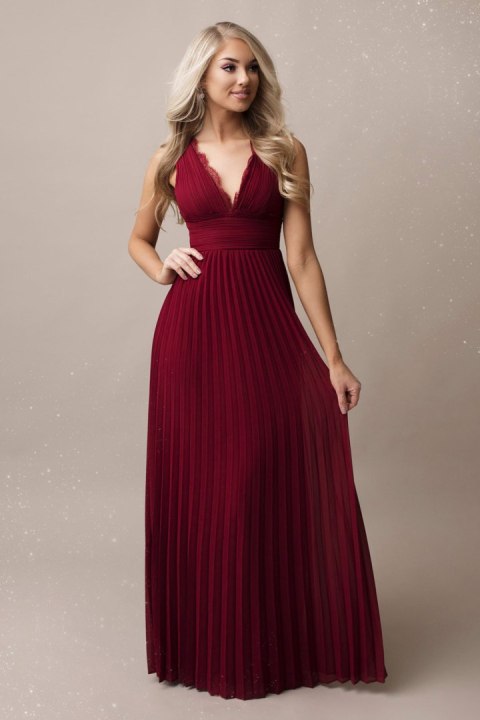 Sukienka Model 18603 Bordo - YourNewStyle YourNewStyle