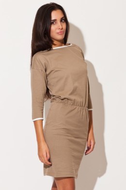 Sukienka Model K105 Beige - Katrus Katrus