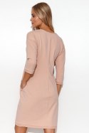 Sukienka Model M779 Powder Pink - Makadamia Makadamia Sukienka Model M779 Powder Pink - Makadamia Makadamia