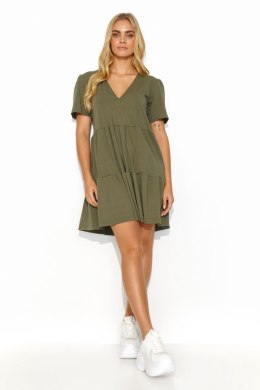 Sukienka Model M819 Khaki - Makadamia Makadamia