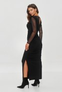 Sukienka Model M853 Black - Makadamia Makadamia Sukienka Model M853 Black - Makadamia Makadamia