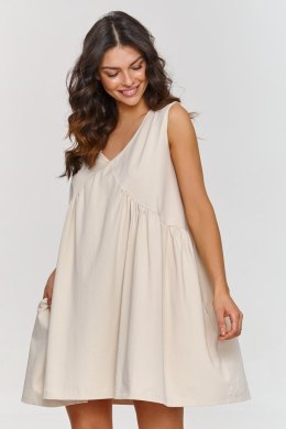 Sukienka Model M876 Light Beige - Makadamia Makadamia