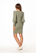 Sukienka Model T366/9 Khaki - Tessita Tessita Sukienka Model T366/9 Khaki - Tessita Tessita