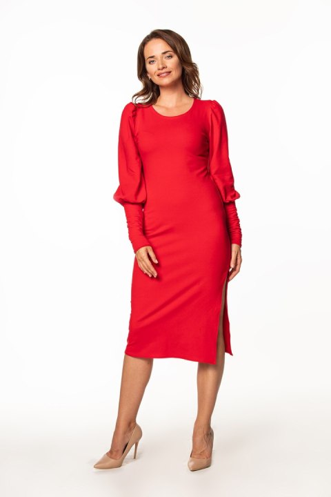 Sukienka Model T367/1 Red - Tessita Tessita Sukienka Model T367/1 Red - Tessita Tessita