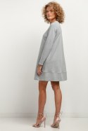 Sukienka Model T378/2 Light Grey - Tessita Tessita Sukienka Model T378/2 Light Grey - Tessita Tessita