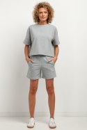 Szorty Damskie Model T385/2 Light Grey - Tessita Tessita Szorty Damskie Model T385/2 Light Grey - Tessita Tessita