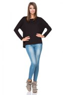 Bluza Damska Model T189/1 Black - Tessita Tessita Bluza Damska Model T189/1 Black - Tessita Tessita