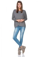 Bluza Damska Model T189/3 Grey - Tessita Tessita Bluza Damska Model T189/3 Grey - Tessita Tessita