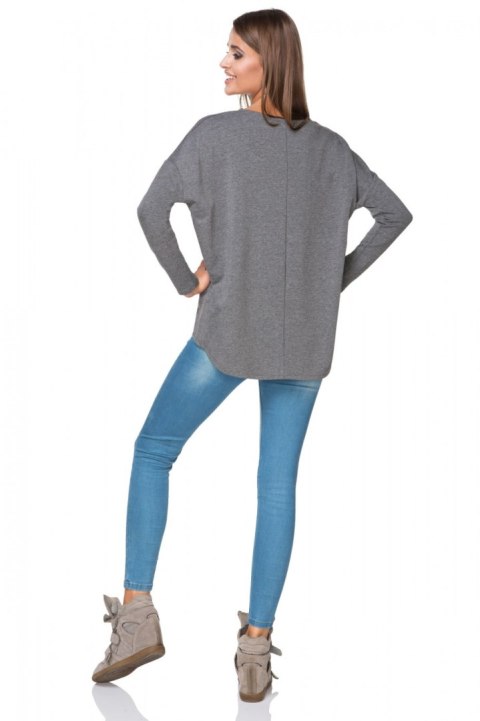 Bluza Damska Model T189/3 Grey - Tessita Tessita Bluza Damska Model T189/3 Grey - Tessita Tessita