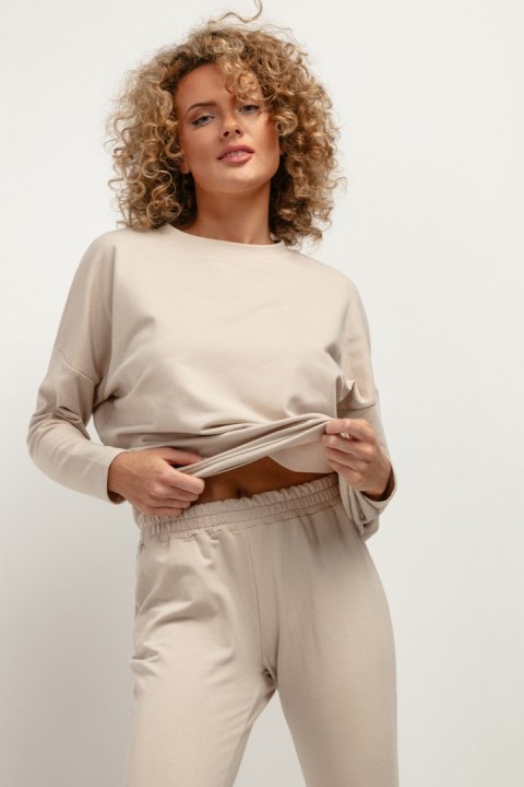 Bluza Damska Model T381/3 Light Beige - Tessita Tessita Bluza Damska Model T381/3 Light Beige - Tessita Tessita