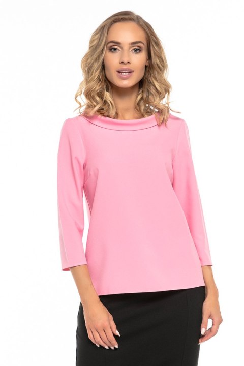 Bluzka Model T243/2 Pink - Tessita Tessita Bluzka Model T243/2 Pink - Tessita Tessita