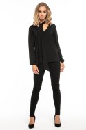 Bluzka Model T244/1 Black - Tessita Tessita Bluzka Model T244/1 Black - Tessita Tessita