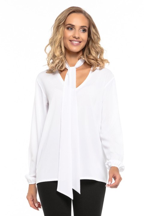 Bluzka Model T244/2 White - Tessita Tessita Bluzka Model T244/2 White - Tessita Tessita