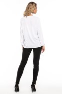 Bluzka Model T244/2 White - Tessita Tessita Bluzka Model T244/2 White - Tessita Tessita