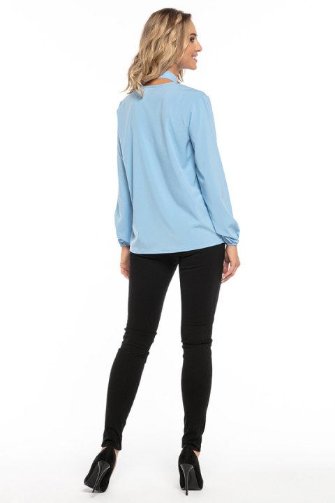 Bluzka Model T244/3 Light Blue - Tessita Tessita Bluzka Model T244/3 Light Blue - Tessita Tessita