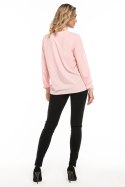 Bluzka Model T244/4 Light Pink - Tessita Tessita Bluzka Model T244/4 Light Pink - Tessita Tessita