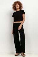 Bluzka Model T401 Black - Tessita Tessita Bluzka Model T401 Black - Tessita Tessita