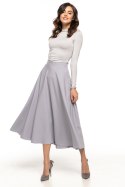 Spódnica Model T260/8 Popiel - Tessita Tessita Spódnica Model T260/8 Popiel - Tessita Tessita