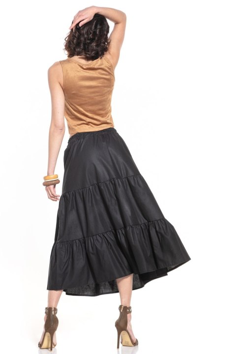 Spódnica Model T339/9 Black - Tessita Tessita Spódnica Model T339/9 Black - Tessita Tessita