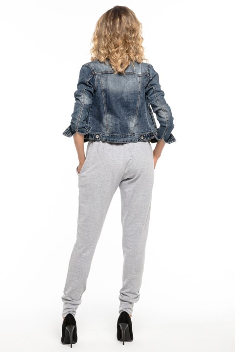 Spodnie Damskie Model T256/2 Light Grey - Tessita Tessita Spodnie Damskie Model T256/2 Light Grey - Tessita Tessita