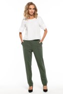 Spodnie Damskie Model T257/2 Green - Tessita Tessita Spodnie Damskie Model T257/2 Green - Tessita Tessita