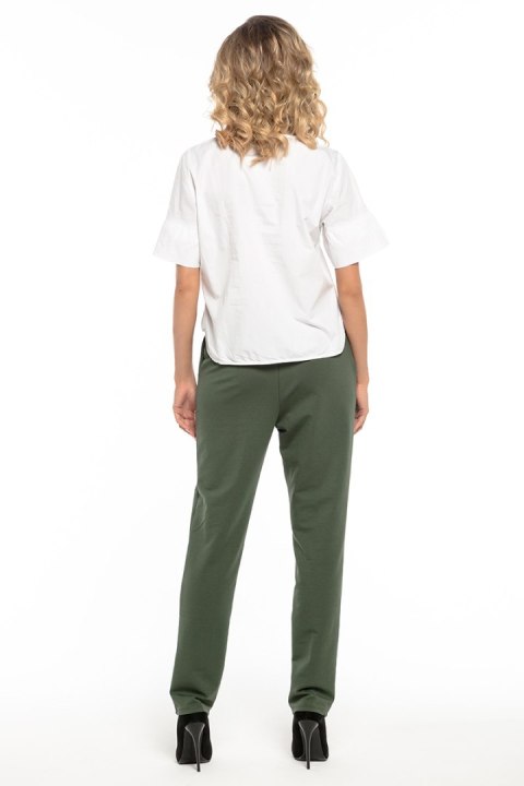 Spodnie Damskie Model T257/2 Green - Tessita Tessita Spodnie Damskie Model T257/2 Green - Tessita Tessita