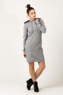 Sukienka Model Beata 2 Light Grey - Tessita Tessita Sukienka Model Beata 2 Light Grey - Tessita Tessita