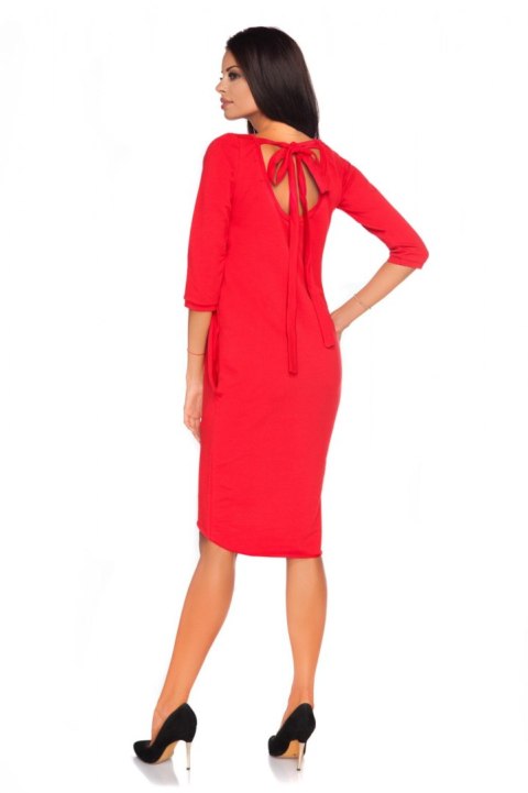 Sukienka Model Halina 6 Red - Tessita Tessita Sukienka Model Halina 6 Red - Tessita Tessita