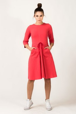 Sukienka Model Nadia 7 Coral - Tessita Tessita